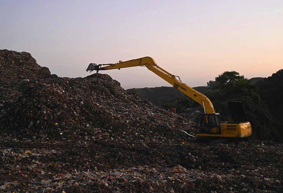 Thueia food green waste processing