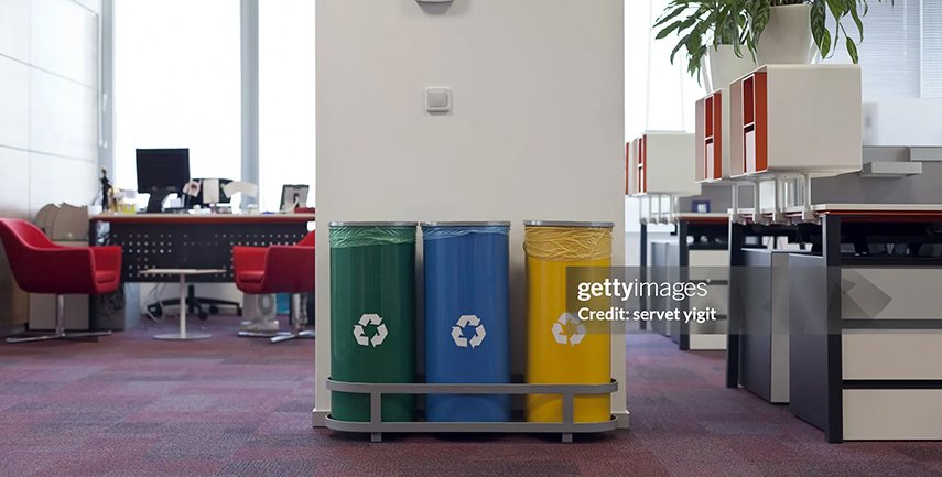 Thueia male employee in office