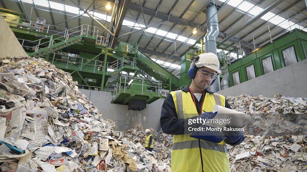 Participants gathered for WasteAid walk