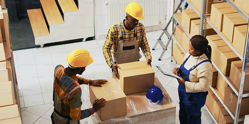 Thueia employee in facility