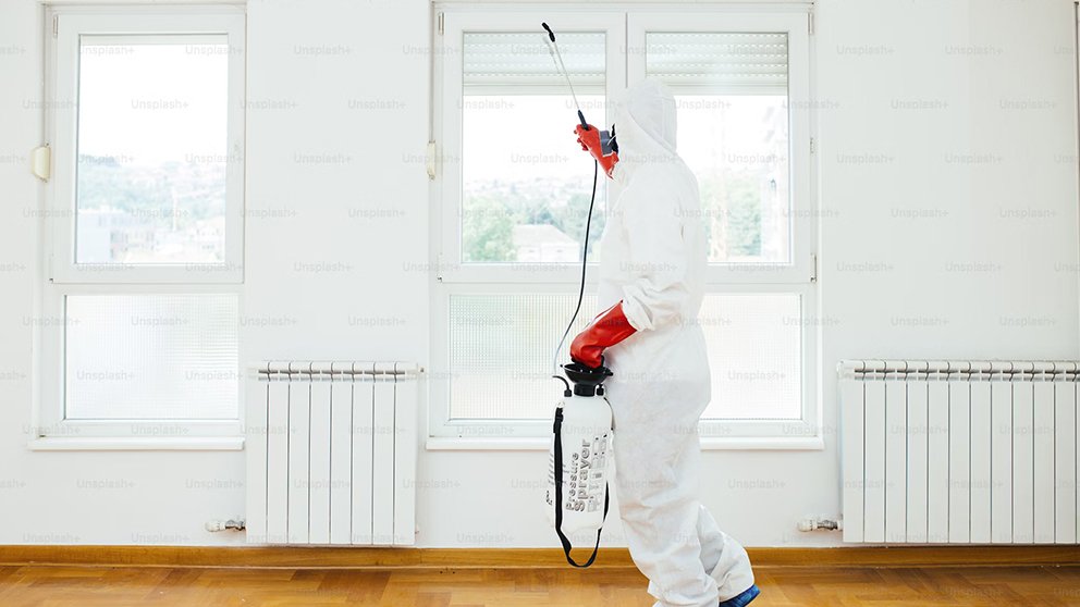 Thueia employee in facility